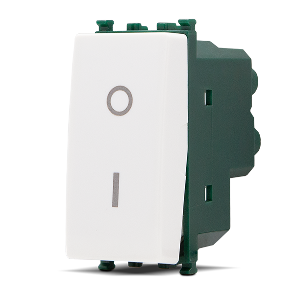 Interruttore Bipolare 2P 16A Mapam - Compatibile Vimar Plana