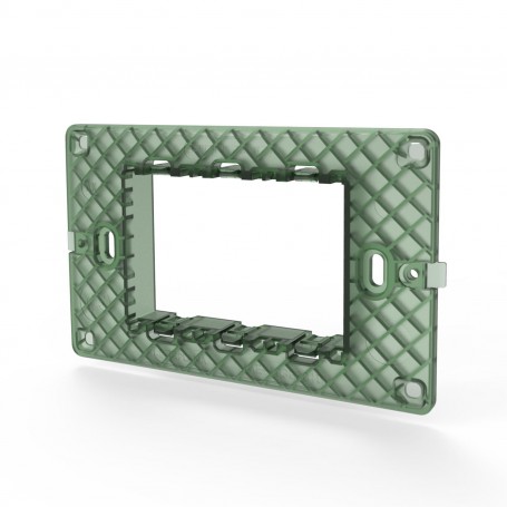 Supporto 3 Moduli - Compatibile Vimar Plana