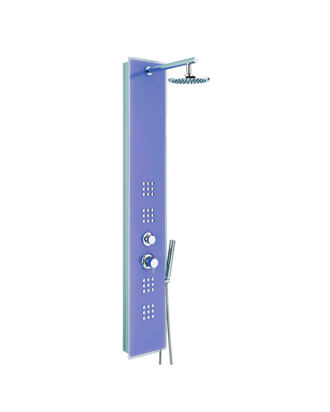 Colonna doccia Crystal Lilla
