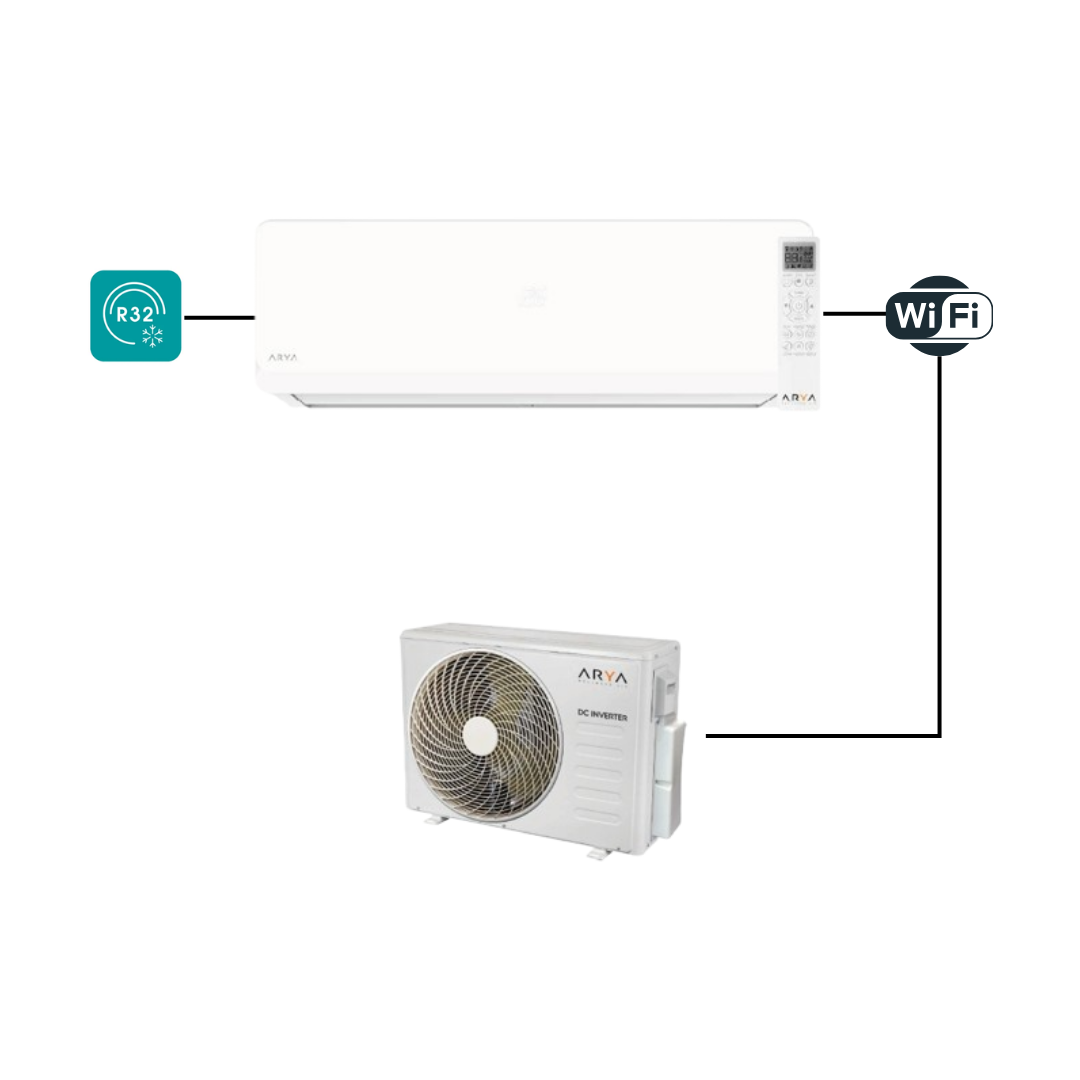 Climatizzatore – condizionatore Arya Ventotene Inverter 9000btu completo di WIFI